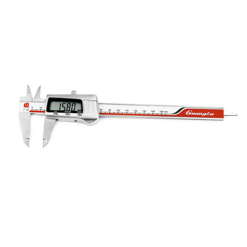 

Stainless steel metal shell digital caliper 0-150mm measuring tool