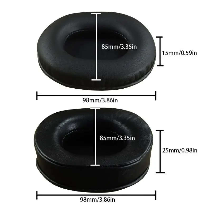 

Replacement Ear Pads for ATH-M20 M30 M40 M50 M50X M70X MSR7 Monitor Headphones