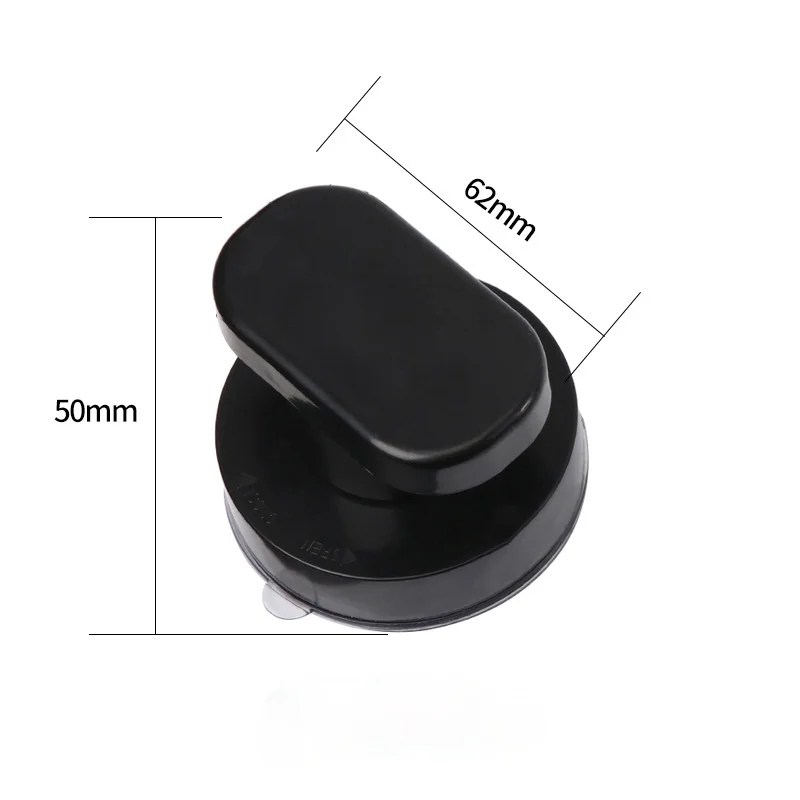 

Anti-slip Handrail No Drilling Shower black Handle Offers Safe Grip with Suction Cup for Safety Grab Bathroom Bathtub Glass Door