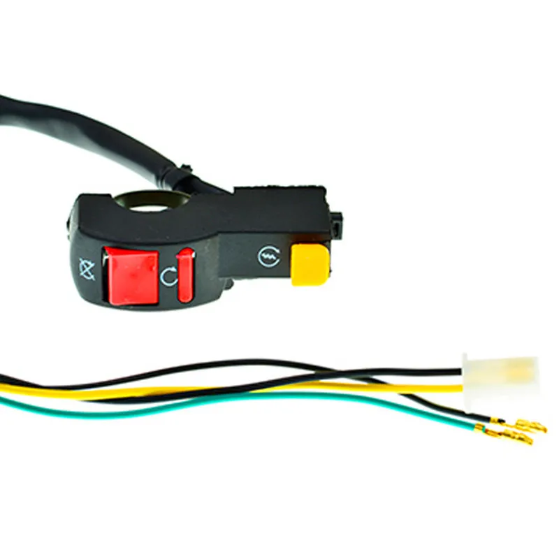 Универсальное соединение переключатель управления на руль мотоцикла запуска
