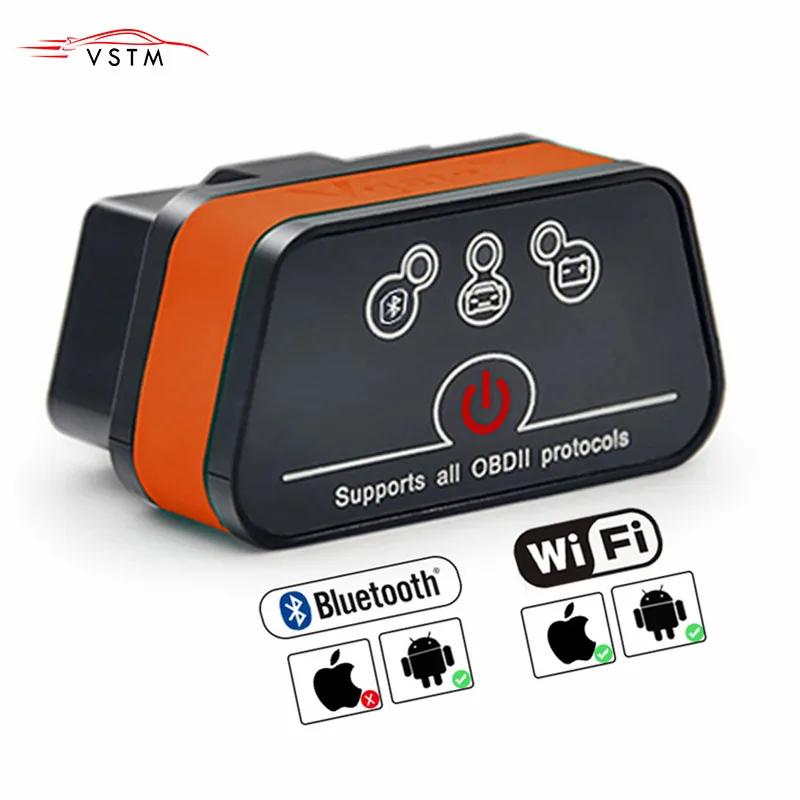 2019 Vgate iCar 2 OBD2 диагностика авто Диагностический автоматический инструмент ELM327