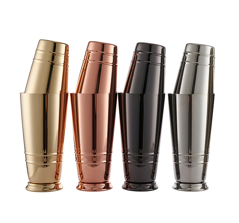 

Boston Cocktail Shaker Bar Built with Heavy Weighted Shaker Tins For a Perfect Balance Bar Tool