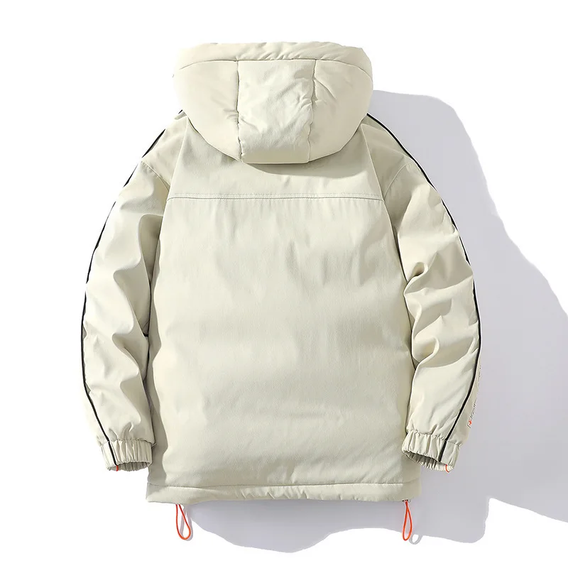 Man Winter Jacket 2021 Autumn and Winter Thick Cotton Coat Ins Korean Style Trendy Boy Warm Jacket Harajuku Men Clothing