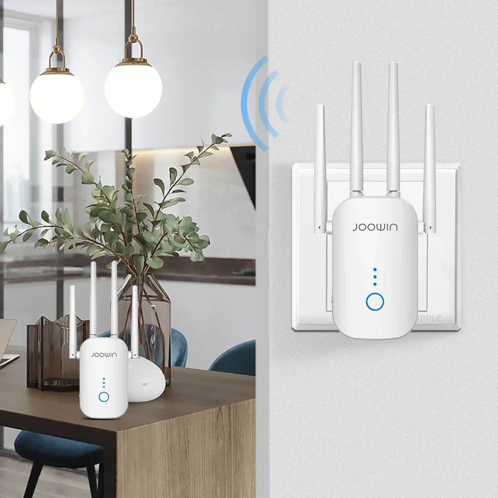 

5Ghz WiFi Repeater Wireless Wifi Extender 1200Mbps Wi-Fi Amplifier 802.11AC Long Range Wi fi Signal Booster 2.4G Wifi Repiter