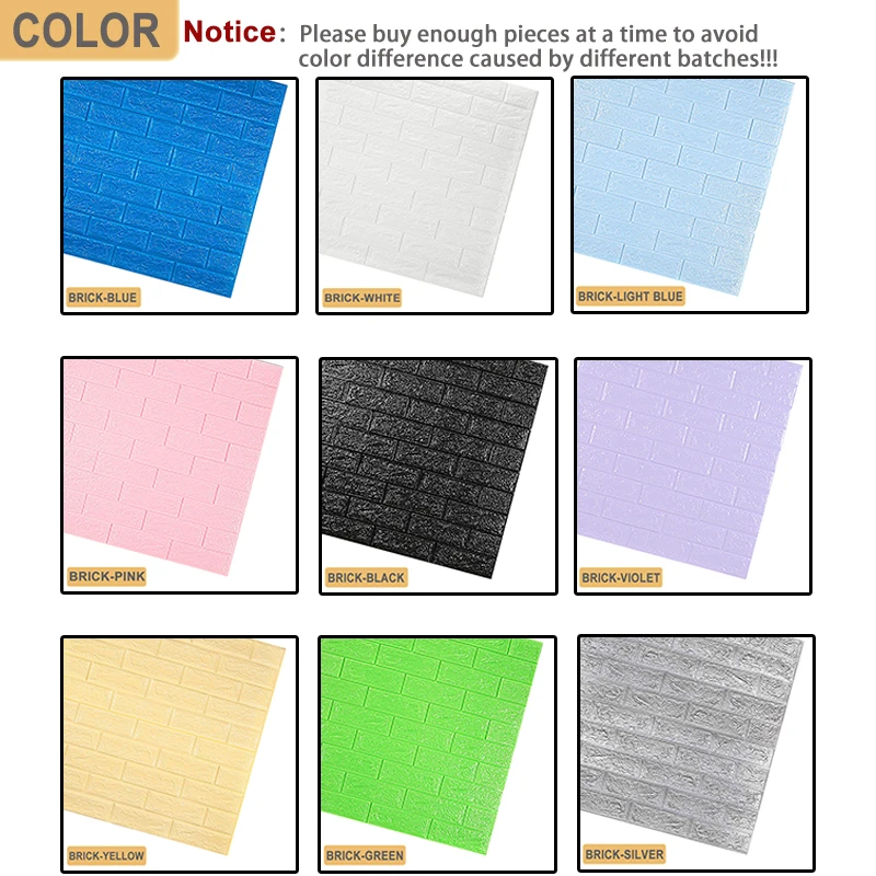 30pcs home decor retro 3d brick wall stickers for kitchen living room kids bedroom decora diy self adhesive waterproof wallpaper free global shipping