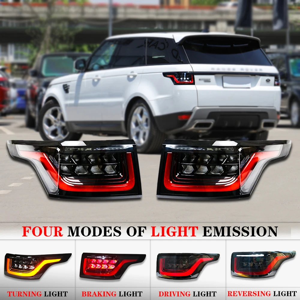 

Tail Light Lamp For Land Rover Range Rover Sport 2013-2017 Year High Quality Tuning Parts Old To New Upgraded Rear LED