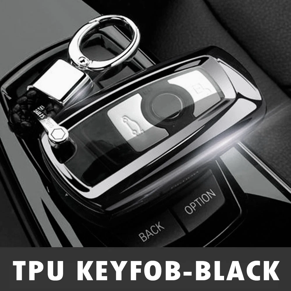 3/4 кнопочный чехол для автомобильного ключа ТПУ смарт-чехол BMW F30 F31 F34 F10 F11 F07 F20 F25 F26