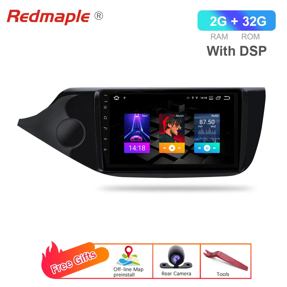 Android 10 0 автомобильный Радио GPS навигация Мультимедиа DVD плеер для Kia Ceed 2012 2013 2014 2015