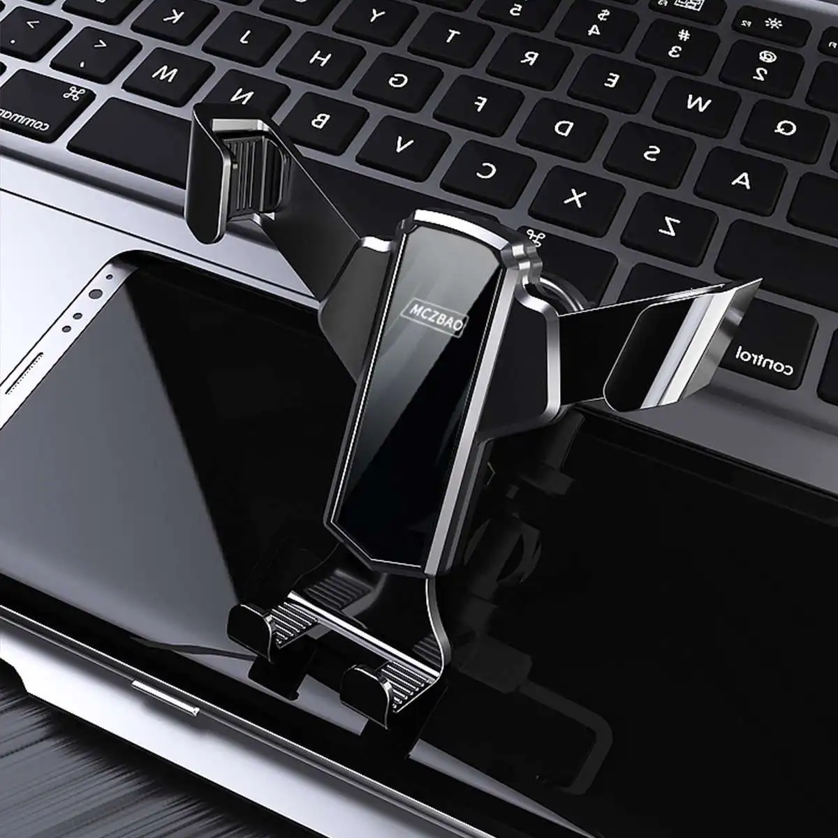 

Universal ABS Car Mobile Phone Holder Air Vent Air Outlet Mount Place Type Phone Stand Mirror Holder Shockproof