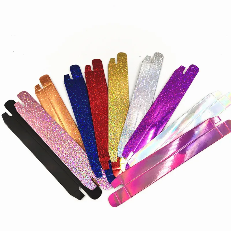 

NEW 50/100pcs/lot 1.6*1.6*14.5cm Silver/Gold Eyeliner Packaging Paper Box Lipstick Pen Package box packing gift box