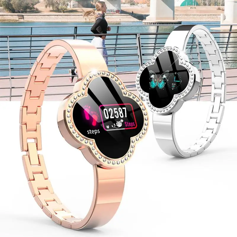 Роскошные часы Reloj Mujer Лидирующий бренд Для женщин Inteligente Смарт-часы со