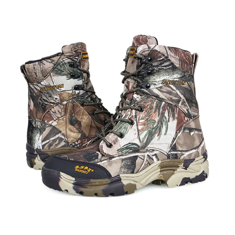 Ботинки камуфляжные мужские тактические водонепроницаемая Спортивная обувь для