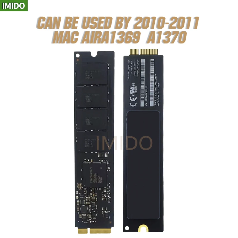 Оригинальный Macbook Air A1369 A1370 для 2010 2011 год 64 Гб SSD MC503 MC504 MC505 MC 506 MC965 MC966 MC968 MC969 |