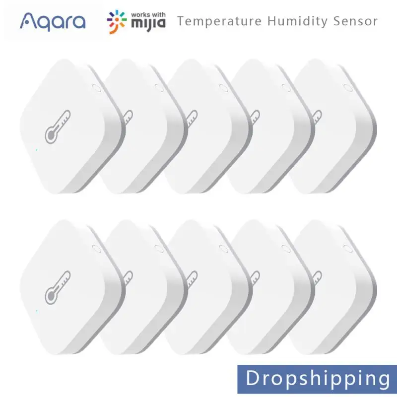 Умный датчик температуры и влажности Aqara оригинальный протокол Zigbee исторические