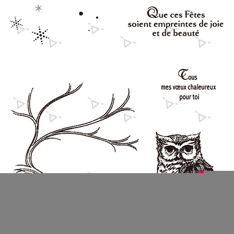 Прозрачный альбом для скрапбукинга очистить резиновый штамп листов|Вырубные