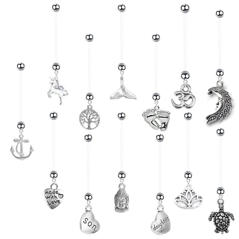 1 предмет модный беременности женщины живот кольца мама дерева в форме сердца для