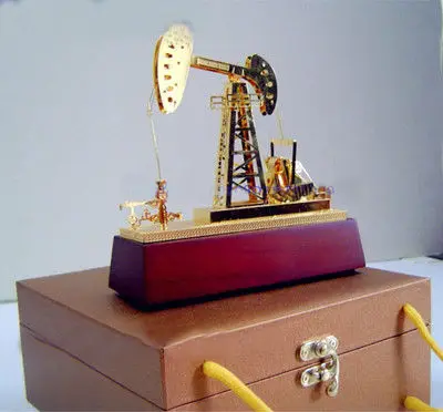 Электрическая нефтяная полевая насосная установка модель, нефтяные и нефтехимические сувениры, нефтепромысловая бизнес-подарочная Настройка