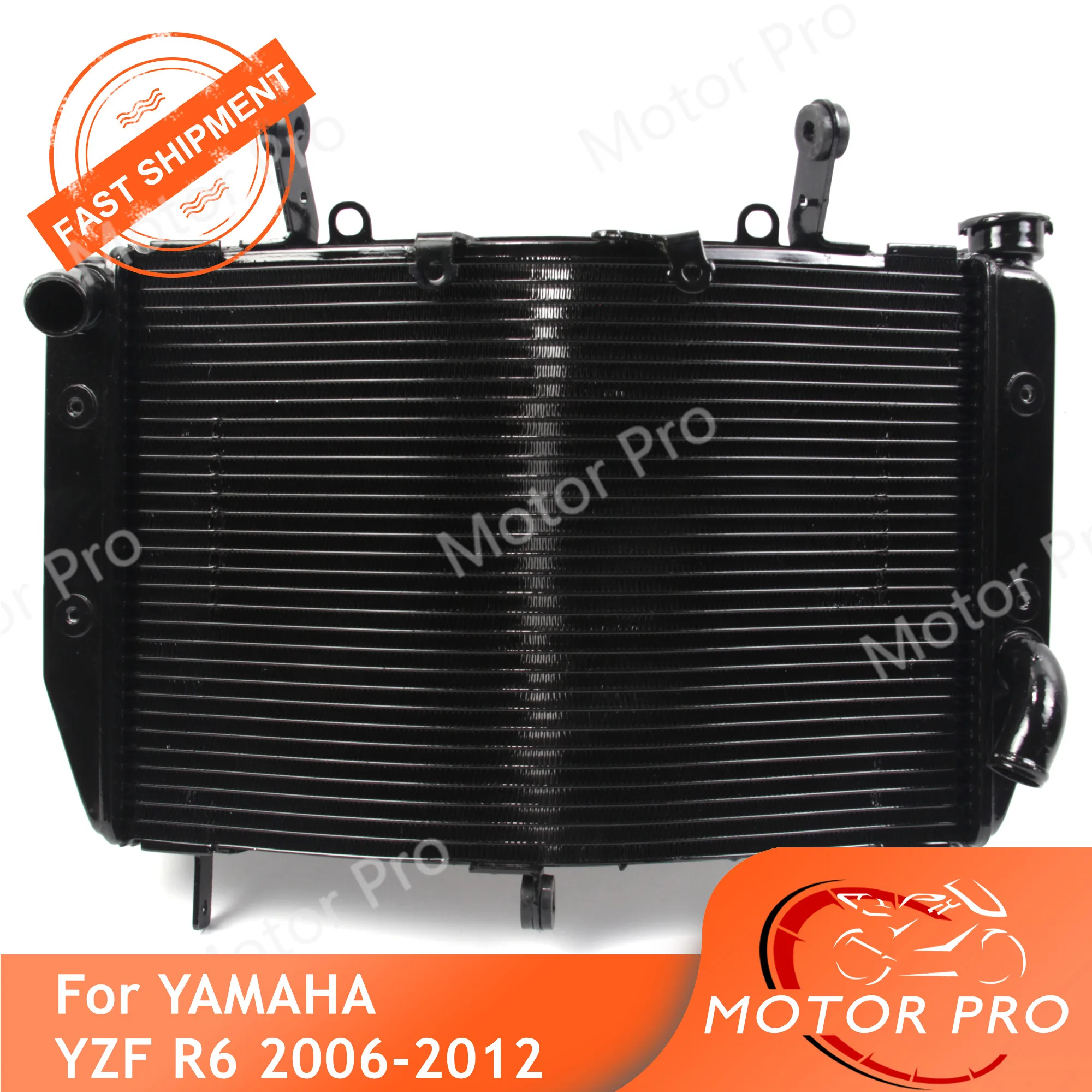 Радиатор для Yamaha YZF R6 2006 - 2012 охлаждающий охладитель аксессуары замены мотоцикла