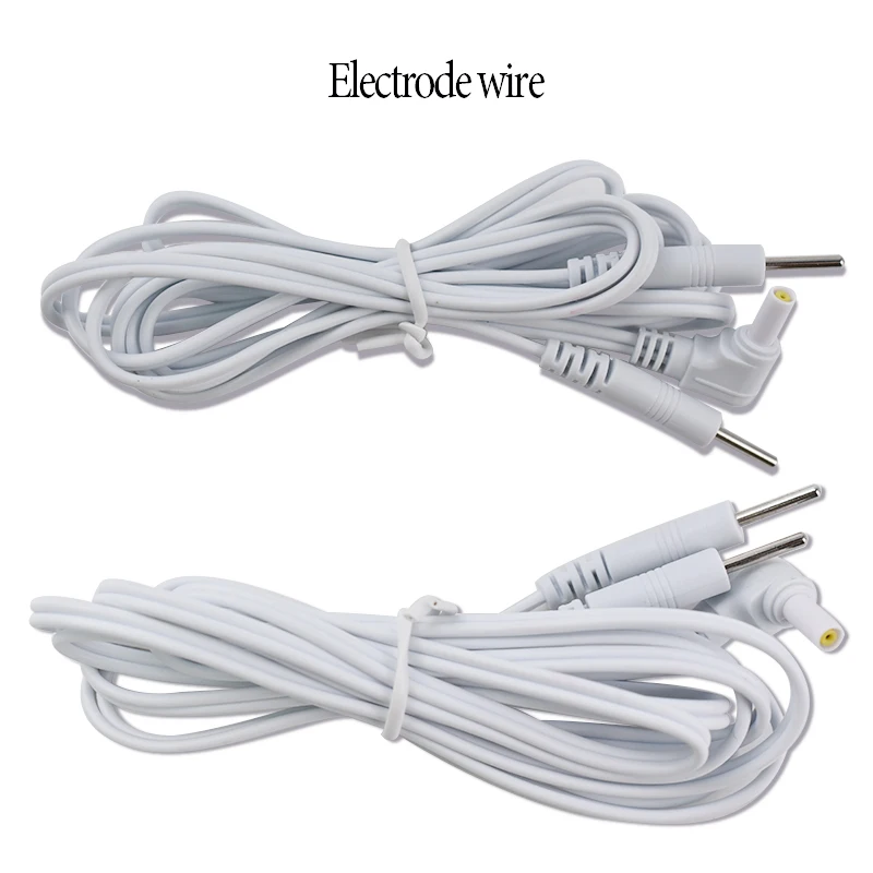 2 шт. 1 5 м штекер мм 2-сторонний электрод соединительные провода для соединения