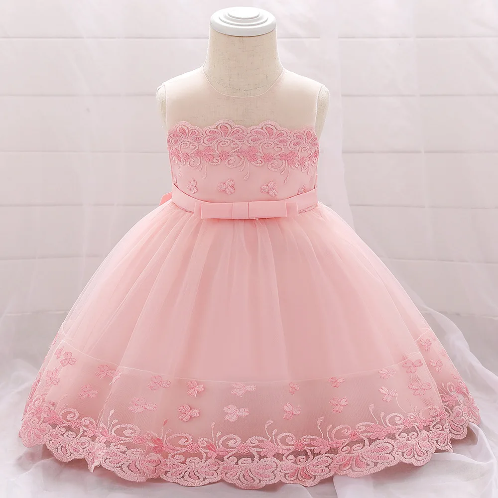 

2021 Summer Children Clothing Fashion Fancy New Style Party Dress Sleeveless Princess Girls Flower Wedding Evening Dresses