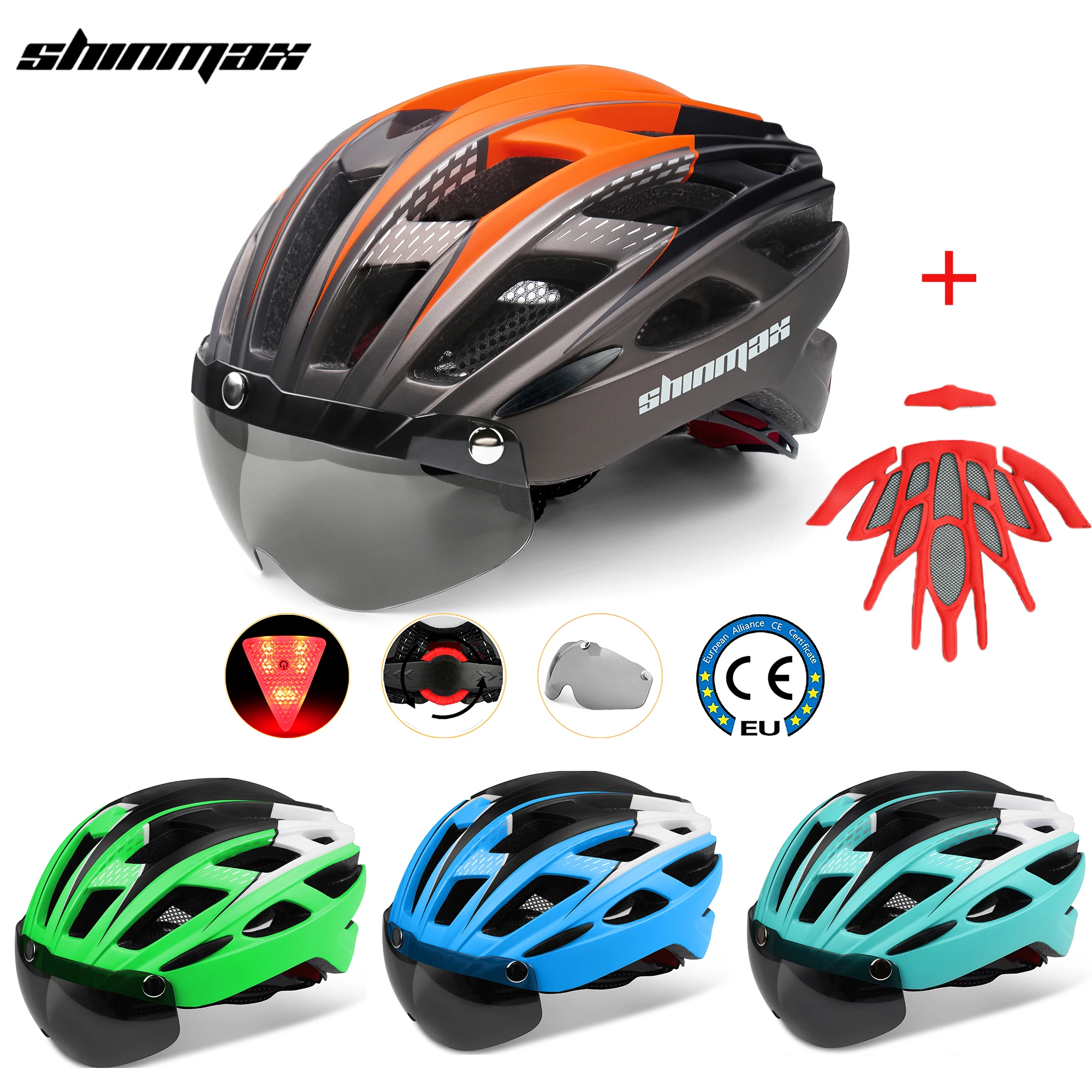 

Ultra-Light Riding Safety Helmet One-Piece Male And Female Bicycle Helmet Road Riding Cap Capacete Ciclismo Casco Bicicleta SM69