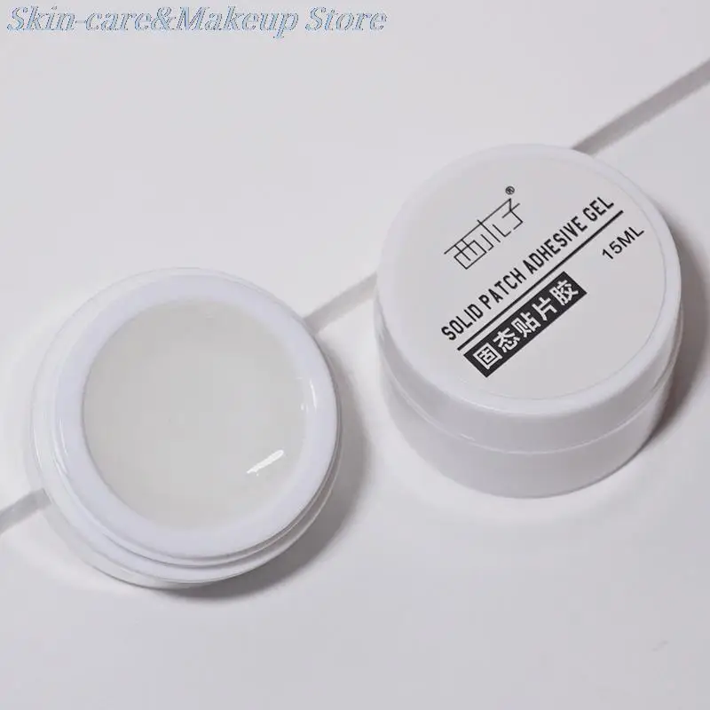 

NEW Solid Gel Solid Nail Tips Gel Transparent Soak Off UV LED Nail Art Gel