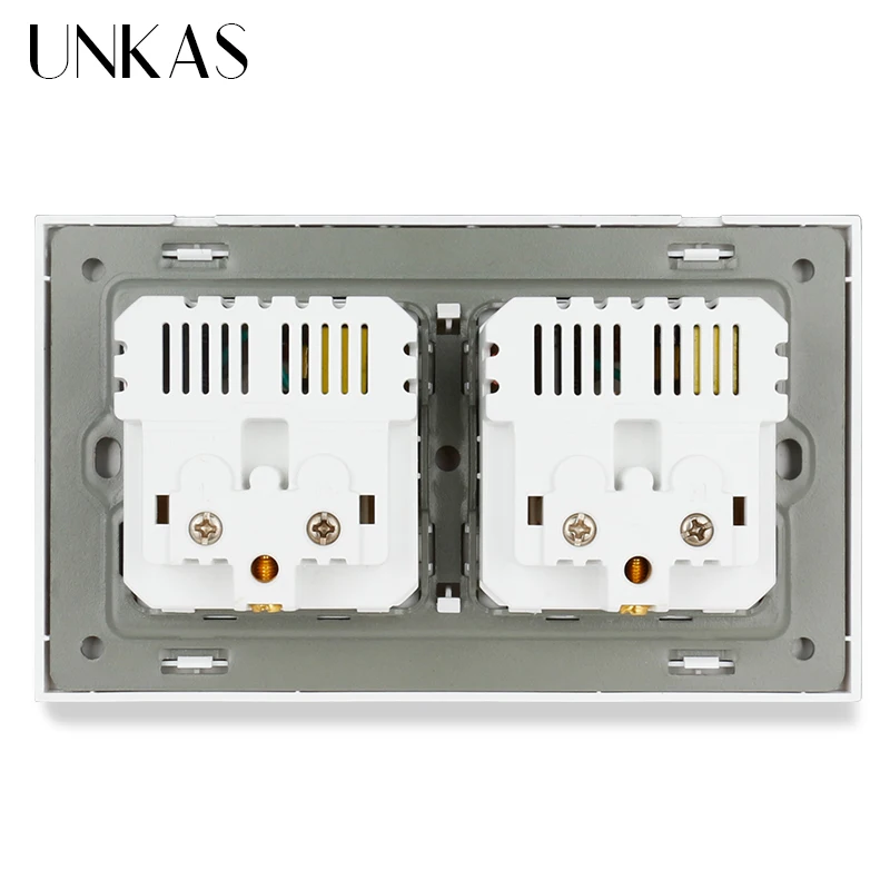 UNKAS зеленый розовый закаленное с украшением в виде кристаллов Стекло Панель 2