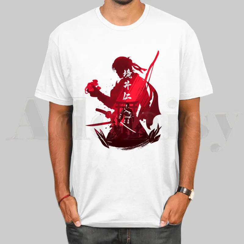 

Ghost of Tsushima Japanese Jin Sakai Samurai T Shirts Fashion Men and Women T-shirt Short Sleeve Unisex Tshirt Streetwear