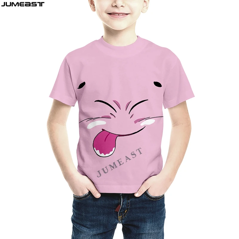 

Jumeast Men Women Children T-Shirt Oversized Streetwear Cartoon Emoticons Short Sleeve Kids T Shirt Sport Pullover Tops Tees