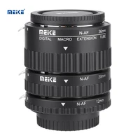 meike auto focusing macro extension lens tube 12mm20mm36mm for nikon f mount dslr macro ring camera len accessories