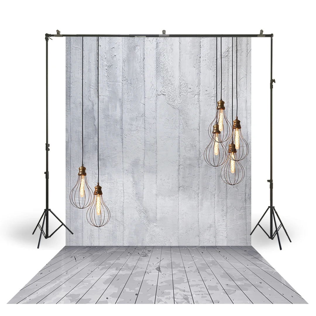 

HUAYI фотография фон для новорожденных детей день рождения Студия фото фон Винтаж кирпичная стена с огнями Фото фоны XT-6404