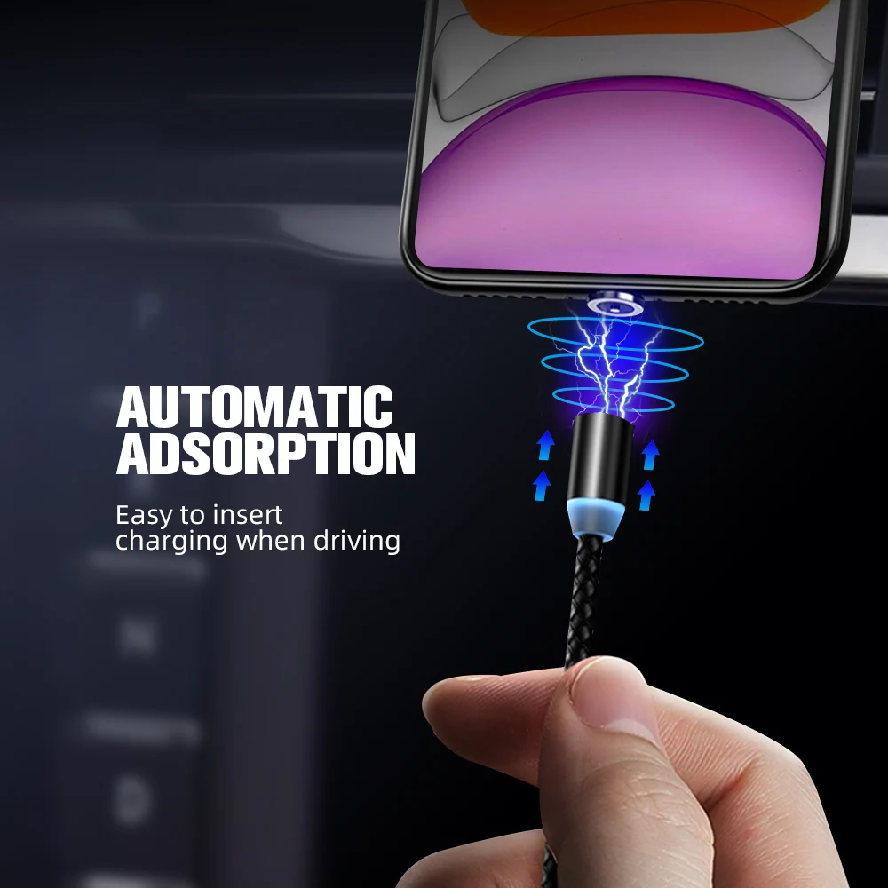 Светодиодный магнитный USB кабель для телефона автомобиля suzuki swift opel mokka w210 zafira kia