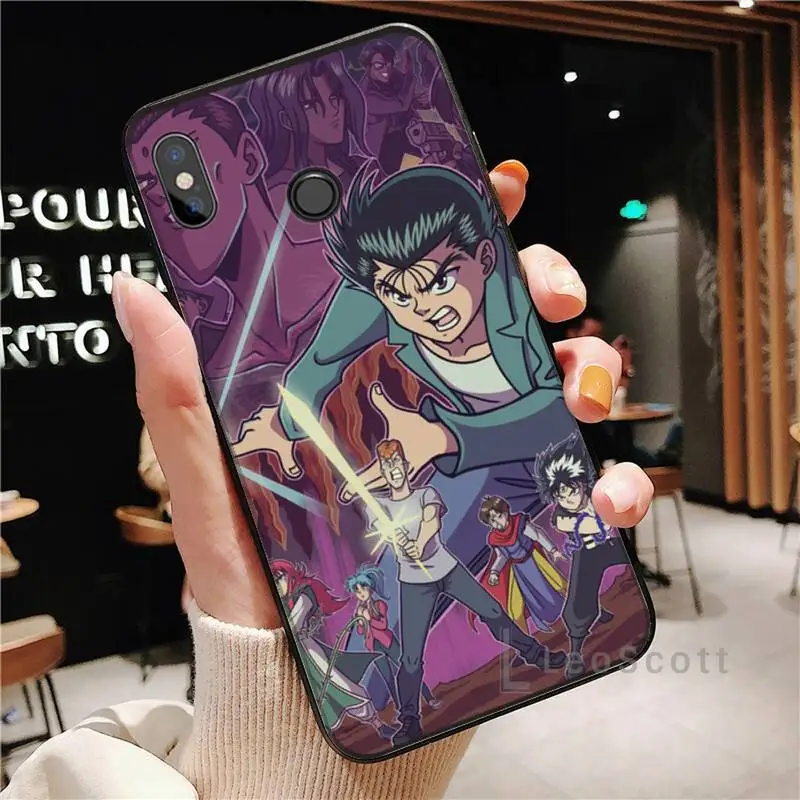 

Yu Yu Yuyu Hakusho anime Phone Case For Xiaomi Redmi note 4 4X 8T 9 9s 10 K20 K30 cc9 9t pro lite max