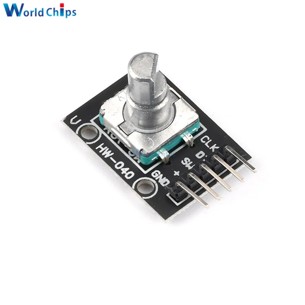 2 шт. KY 040 360 градусов модуль роторного кодировщика для Arduino совместимый