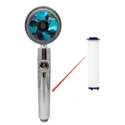 Насадка для душа из полипропилена, с поворотом на 360 градусов