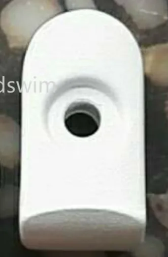 white Модернизированный складной крючок фиксированный винт для XIAOMI MIJIA M365 электрические скутеры застежка пряжка M365 часть M365 складной - Цвет: white