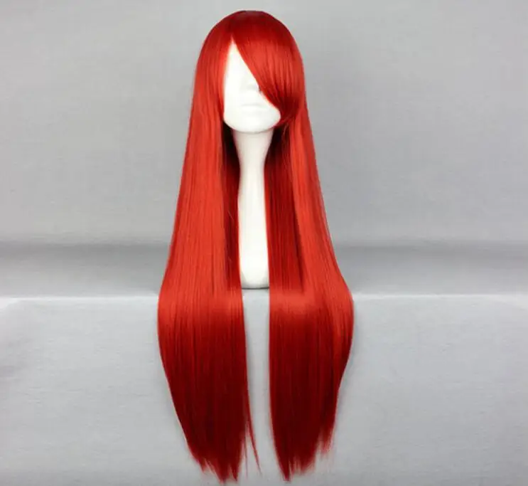 

Japanese Anime Fairy Tail Cosplay Costume Erza Scarlet Cosplay Costume Unisex Halloween Costume Cosplay Wig Free Shipping