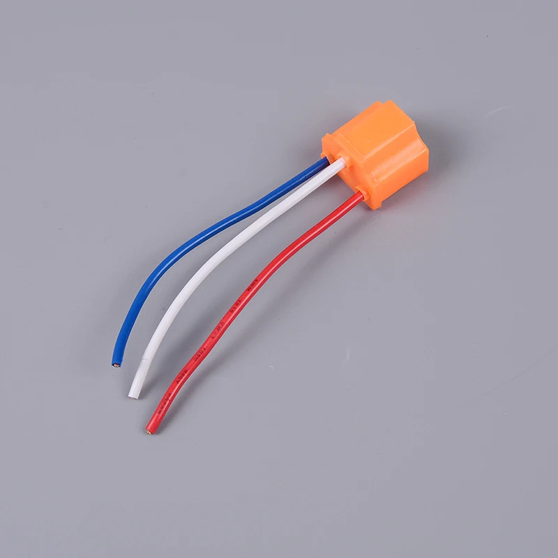 12V H4 9003 гнездо адаптера Гнездовой разъем Керамика головной светильник