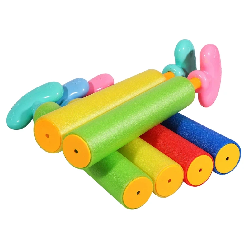 

B2RE 6 Pack Foam Water Blaster Set Pool Toys Water Toy for Kids Water Blaster