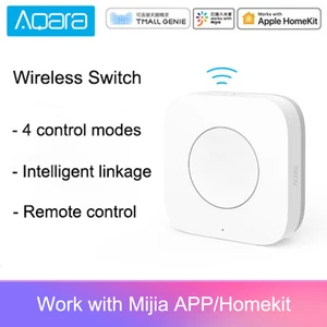 Умный беспроводной переключатель Aqara ZigBee, пульт дистанционного управления с гироскопом, работает с приложением mi home