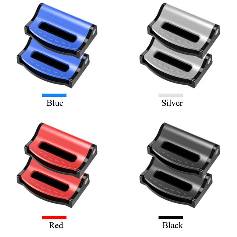 

2pcs Car Seat Belts Clips Safety Adjustable Auto Stopper Buckle Plastic Clip for Porsche 911 918/Cayenne/Macan/Macan S/Panamera