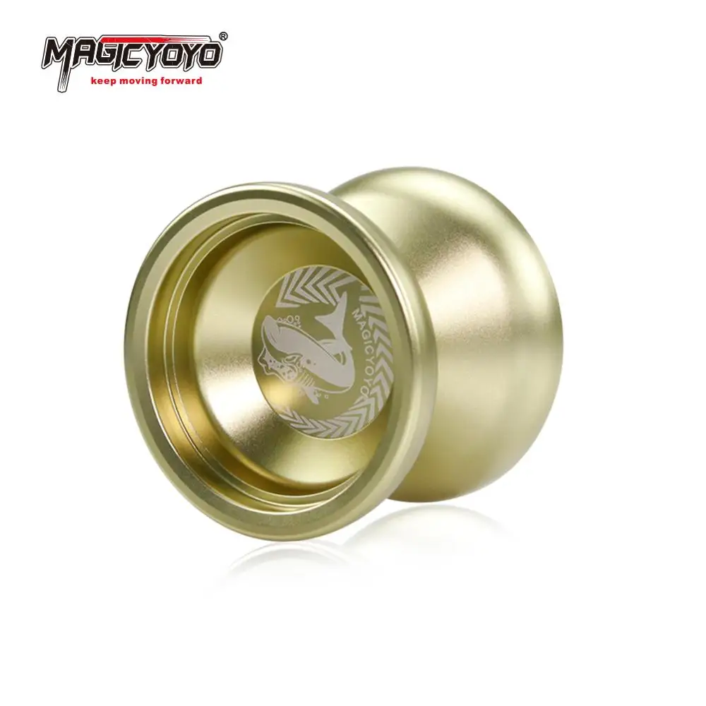 Free Shipping Magic yoyo N12 Shark Honor Aluminum Alloy professional yo yo Hot Sales Diabolo and Kids Toys