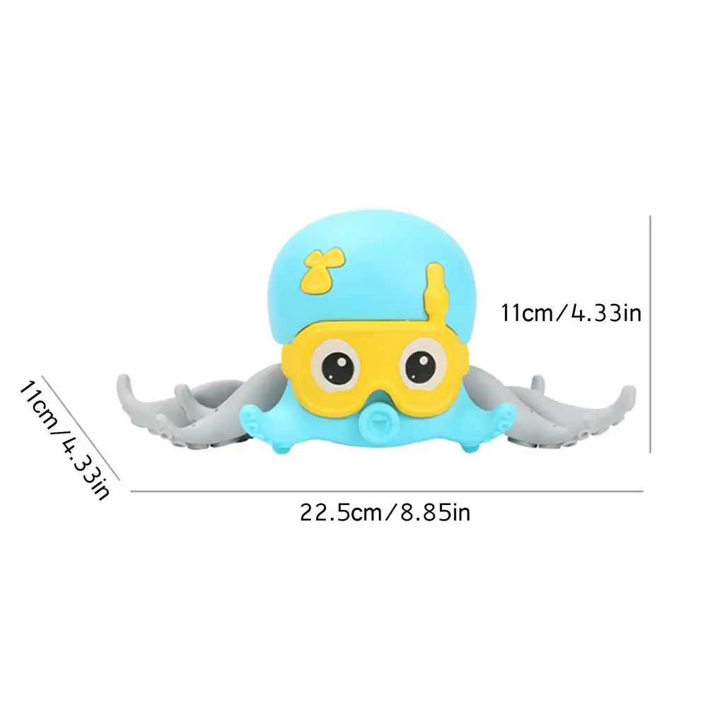 

Baby Bath Toy Cute Wind Up Octopus Bathtub Toys Gift For Toddler Classic Baby Water Toy Infant Swim Wound-up Chain Clock Toys