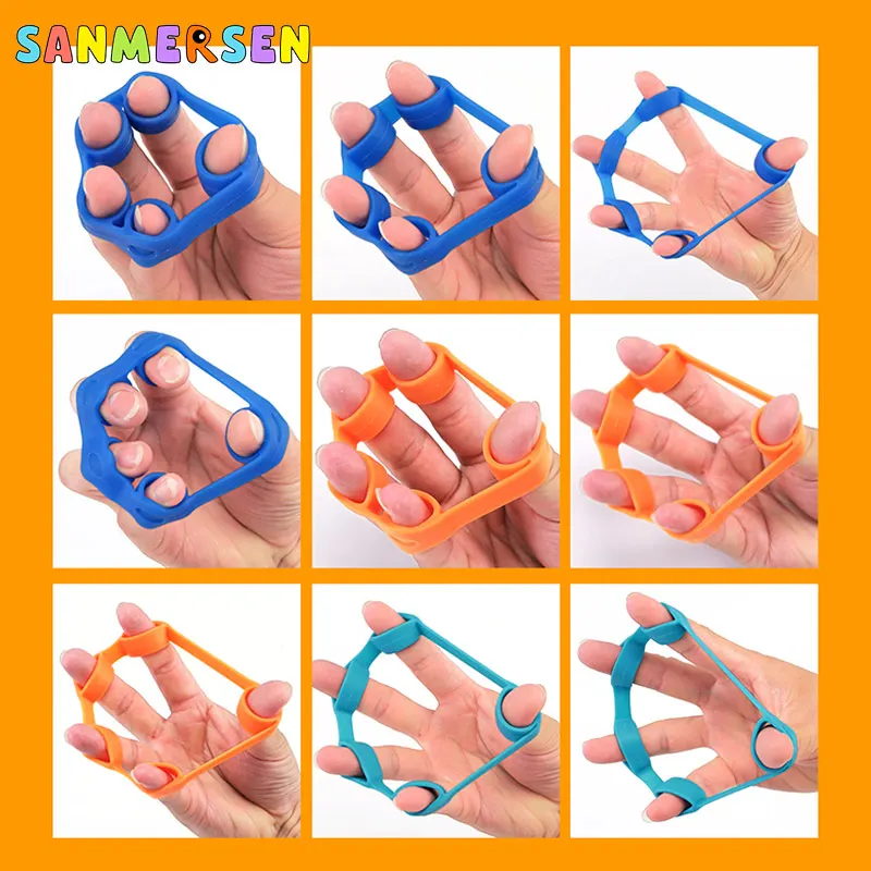 Силиконовый съемник для пальцев улучшенный держатель тренировочная игрушка