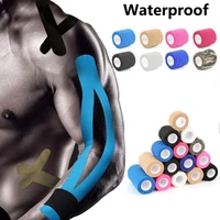 disposable bandage tattoo sport wrap tape self adhesive elastic bandage tape makeup accessories tattoo permanent free shipping
