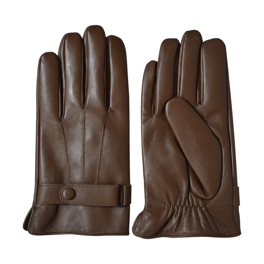 

Touchpad Sensible Gloves Men's Sheepskin Gloves Autumn and Winter Cycling Warm