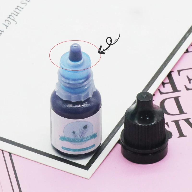 

24 Colors Epoxy Resin Pigment Transparent Non-Toxic UV Epoxy Resin Dye Liquid for UV Resin Coloring Resin Jewelry Making