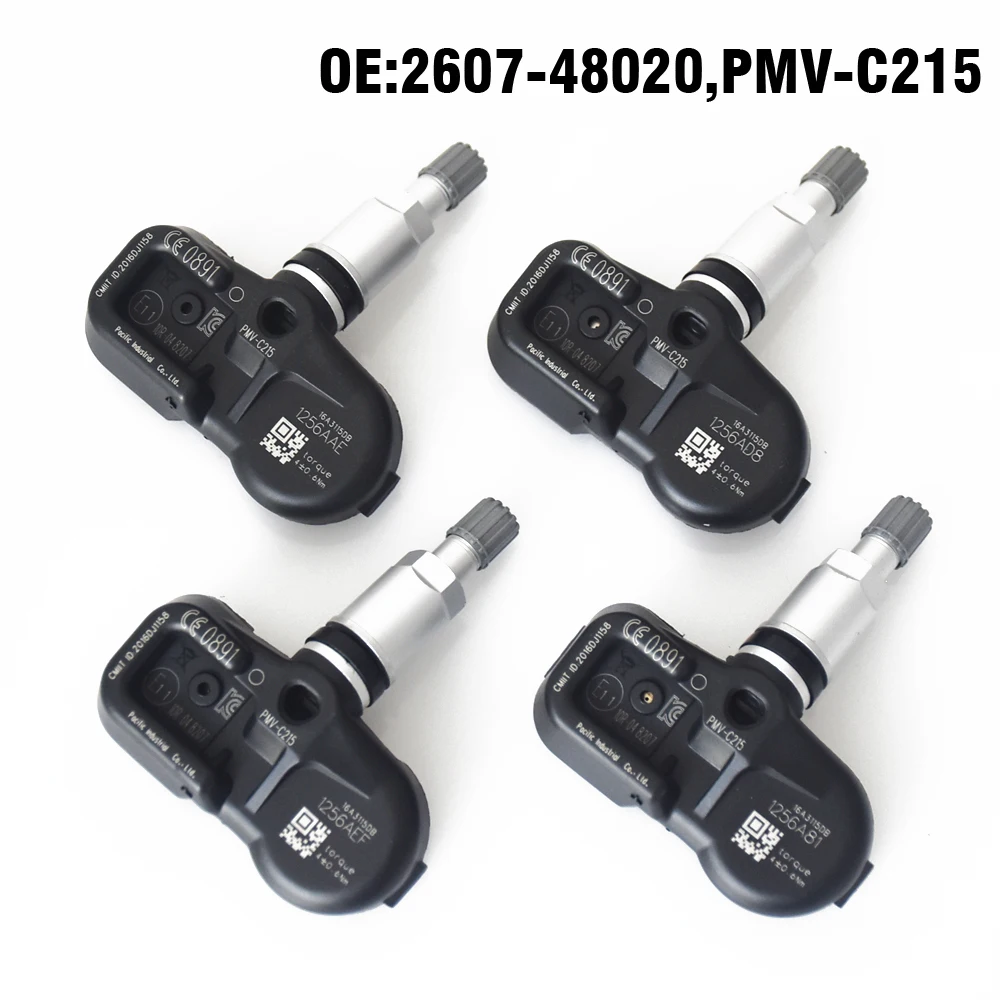 

Датчик давления в шинах автомобиля, TPMS 433 МГц для Toyota Camry CHR Land Cruiser 2017 2018 для LEXUS RX350 RX450 LS500h, 4 шт.