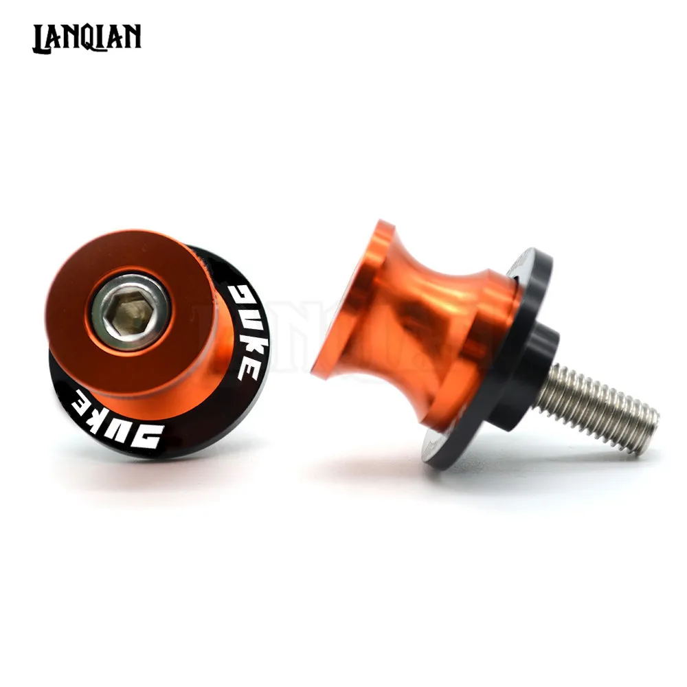 Для KTM Duke125 Duke200 Duke390 Duke 690 990 1290 Duke RC250 мотоциклетные маятниковые Катушки слайдер стенд винты CNC Duke аксессуары