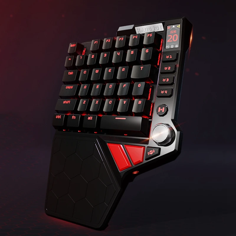 Проводной 35 ключей с помощью одной руки клавиатура PUBG конвертер адаптер Мышь